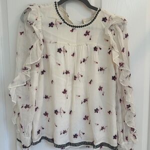 Joie ruffle top